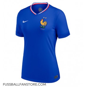 Frankreich Replik Heimtrikot Damen EM 2024 Kurzarm